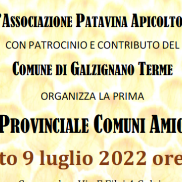 Galzignano Terme: Convegno dei Comuni Amici delle Api padovani