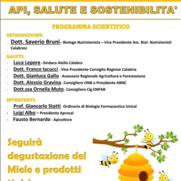 Convegno scientifico “Api, Salute e Sostenibilità”